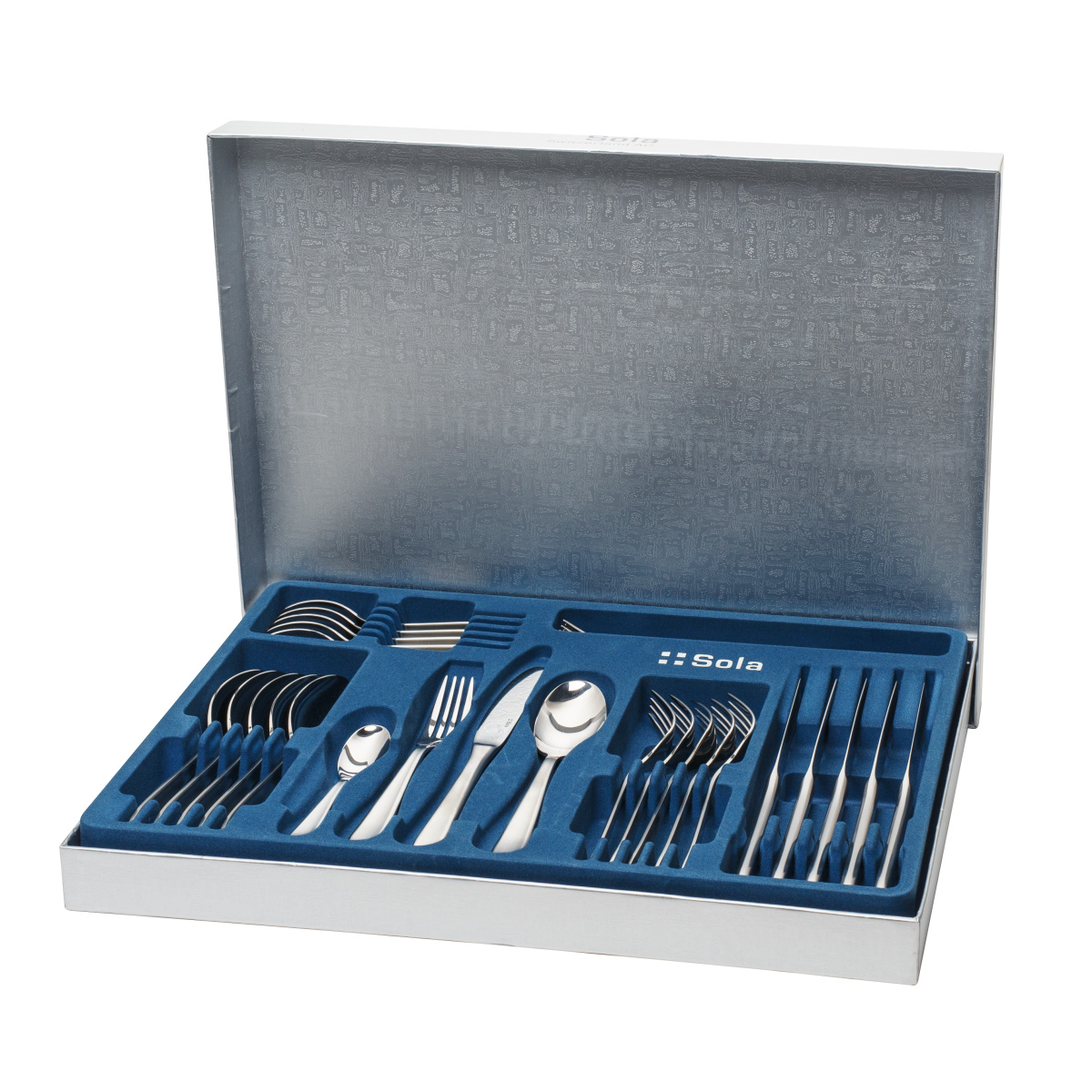 Besteckset 30-tlg. – Loop Stiel matt