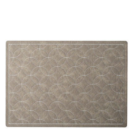 Platzset Stitch taupe 45×32 cm | Elements Ambiente