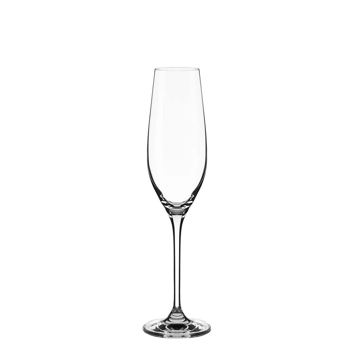 Champagner-Gläser 210 ml 6er-Set - Premium Glas Crystal