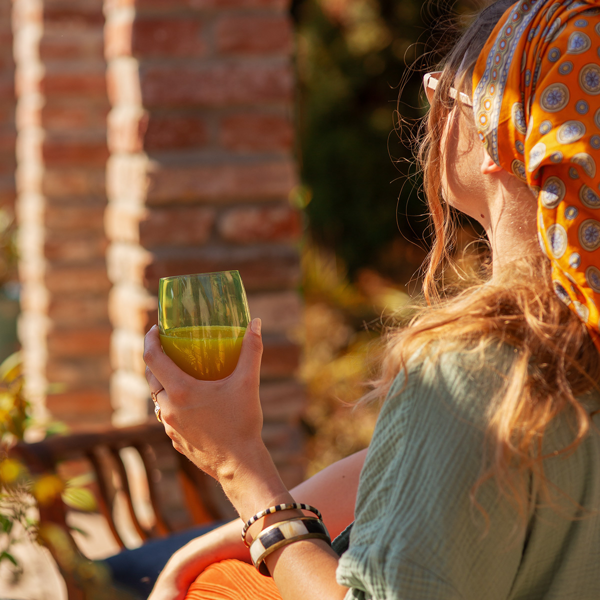 Gläser Tumbler taupe 460 ml 6 Stk. - Optima Glas Lunasol