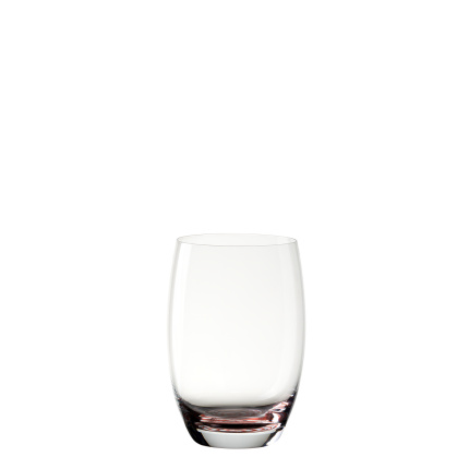 Tumbler-Glas 460 ml mit rotem Boden | Optima Glas