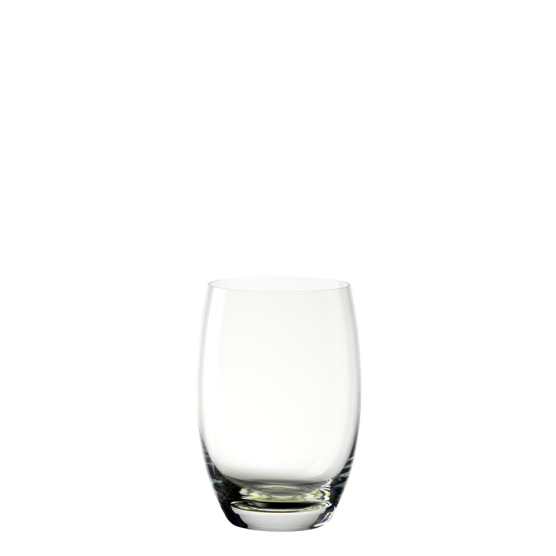 Tumbler-Glas 460 ml mit grünem Boden | Optima Glas
