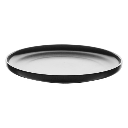 Dessertteller Coupe schwarz 20 cm – Flow