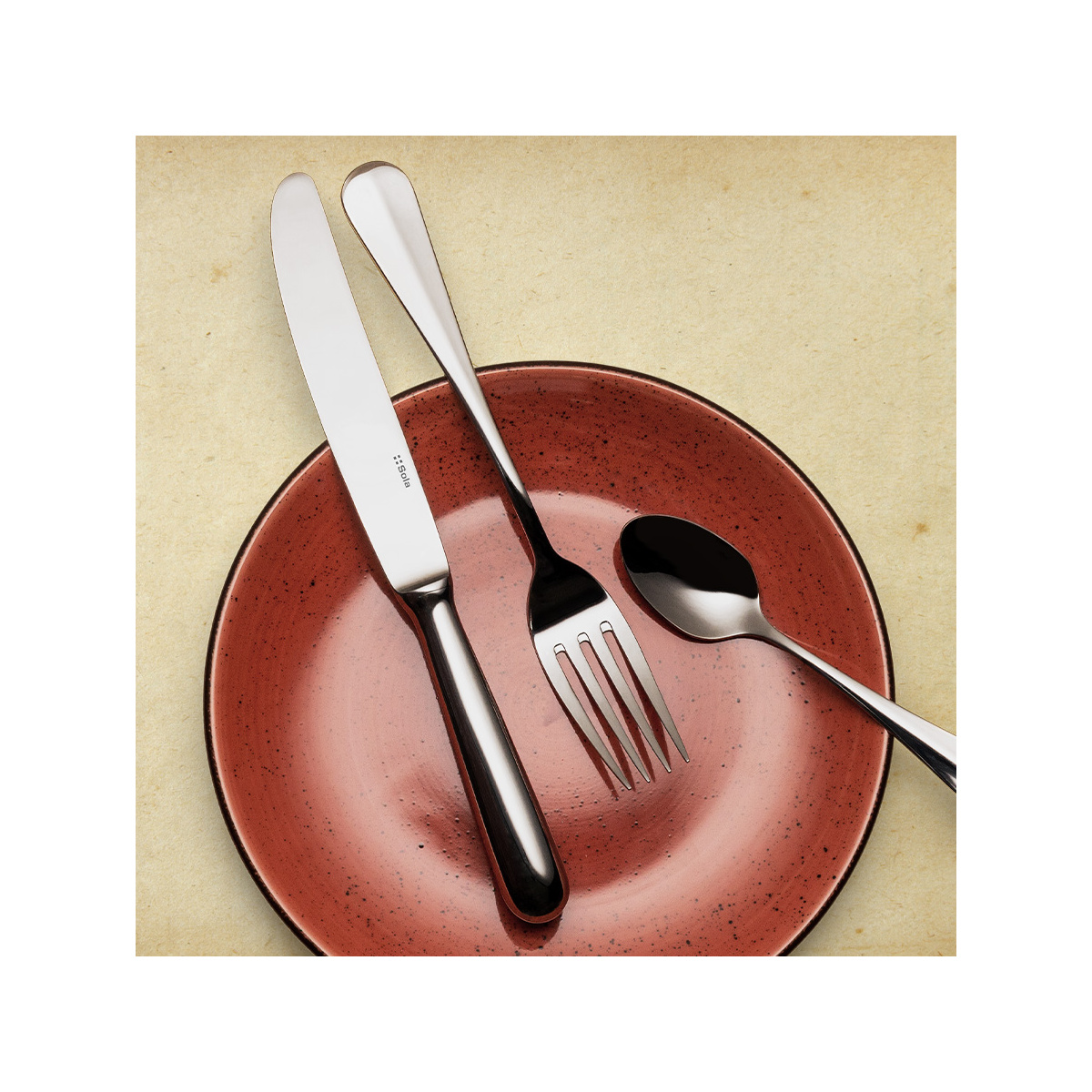 Besteck-Set 24-tlg. Baguette Original – Messer mit langer Klinge