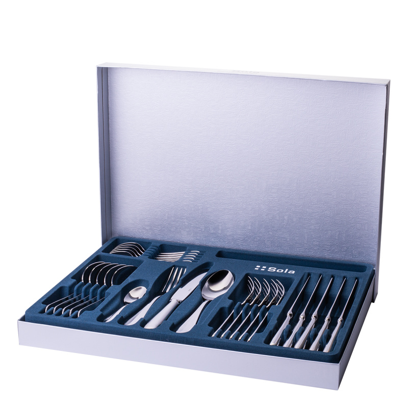 Besteck-Set 24-tlg. Baguette Original – Messer mit langer Klinge