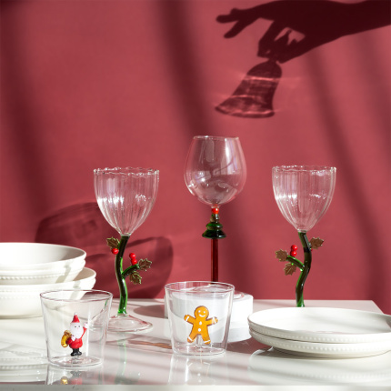 Glas mit Santa Claus Motiv | Ichendorf