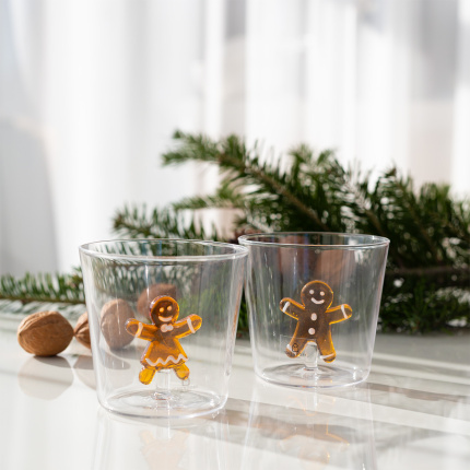 Glas mit Lebkuchenfrau | Ichendorf