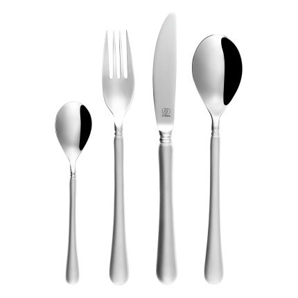 Besteckset 16-tlg. | Kreta Quarz Platinum Line