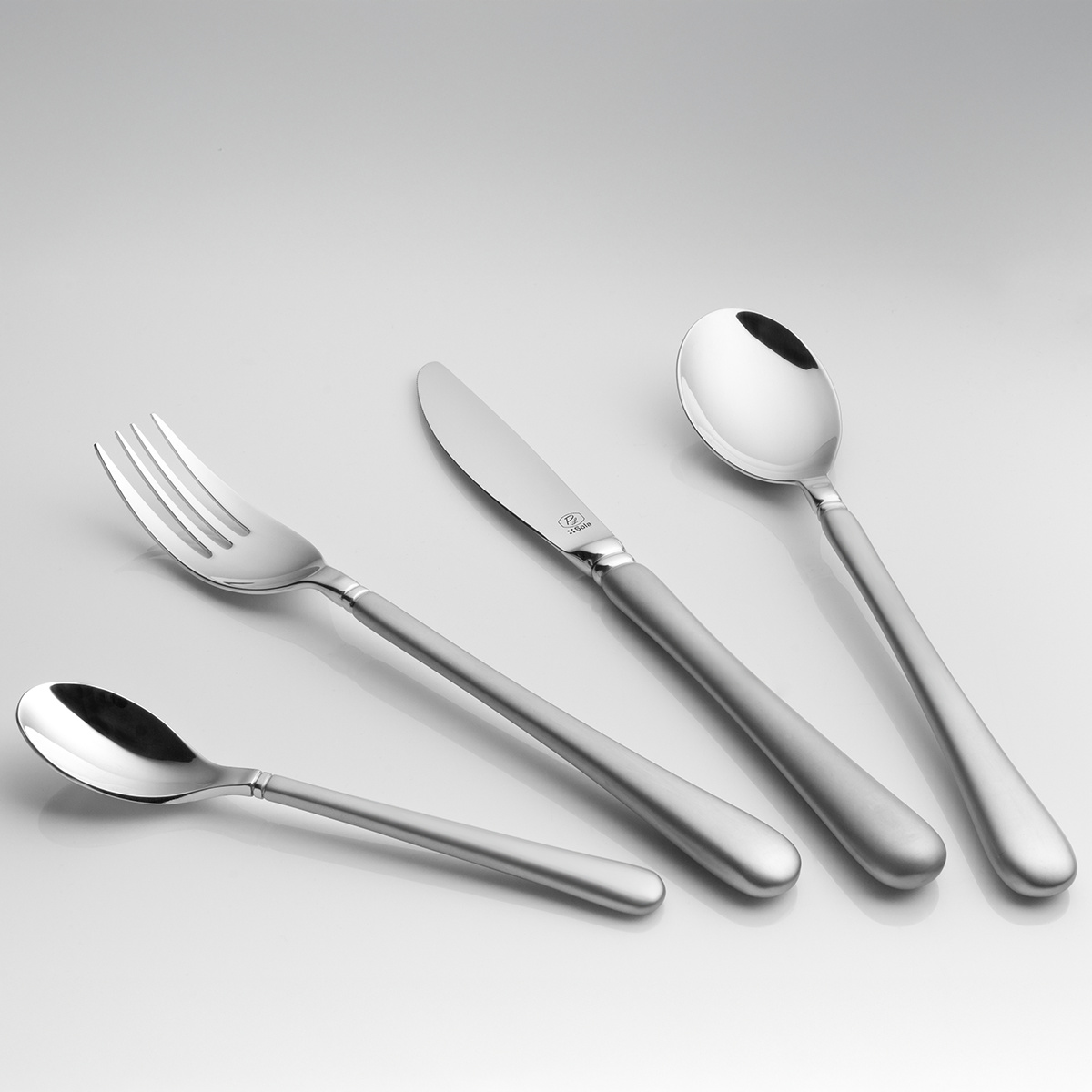 Besteckset 16-tlg. | Kreta Quarz Platinum Line