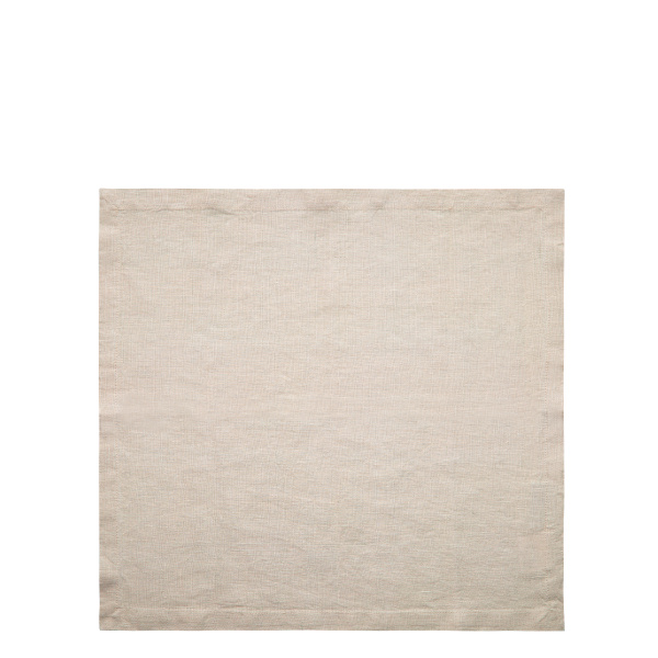 Kreidefarbene Leinen-Servietten 50 x 50 cm 2 Stk. - Gaya Ambiente