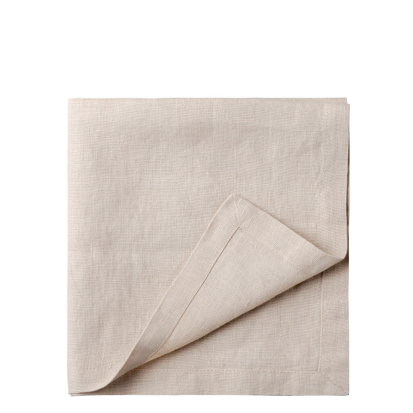 Kreidefarbene Leinen-Servietten 50 x 50 cm 2 Stk. - Gaya Ambiente