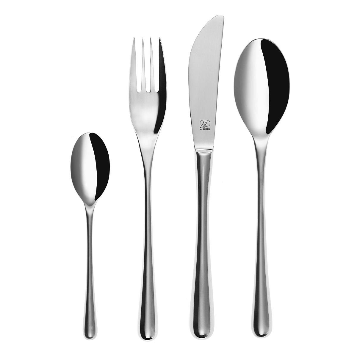 Besteckset 24-tlg. Moscow | Sola Platinum