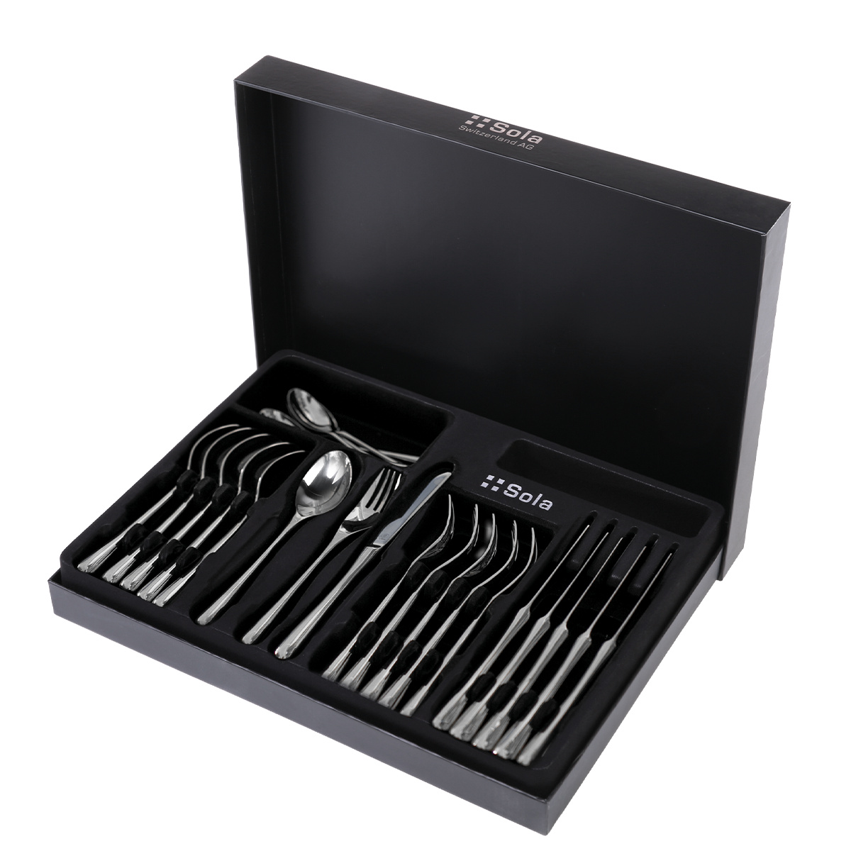 Besteckset 24-tlg. Moscow | Sola Platinum