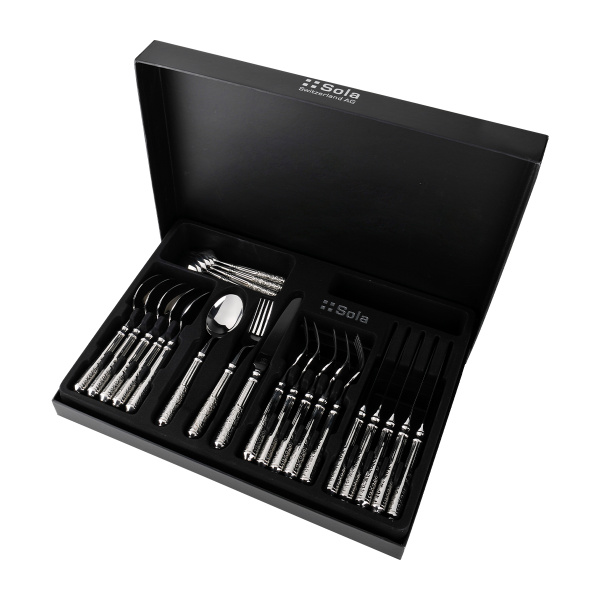 Besteckset 24-tlg. Levante | Sola Platinum