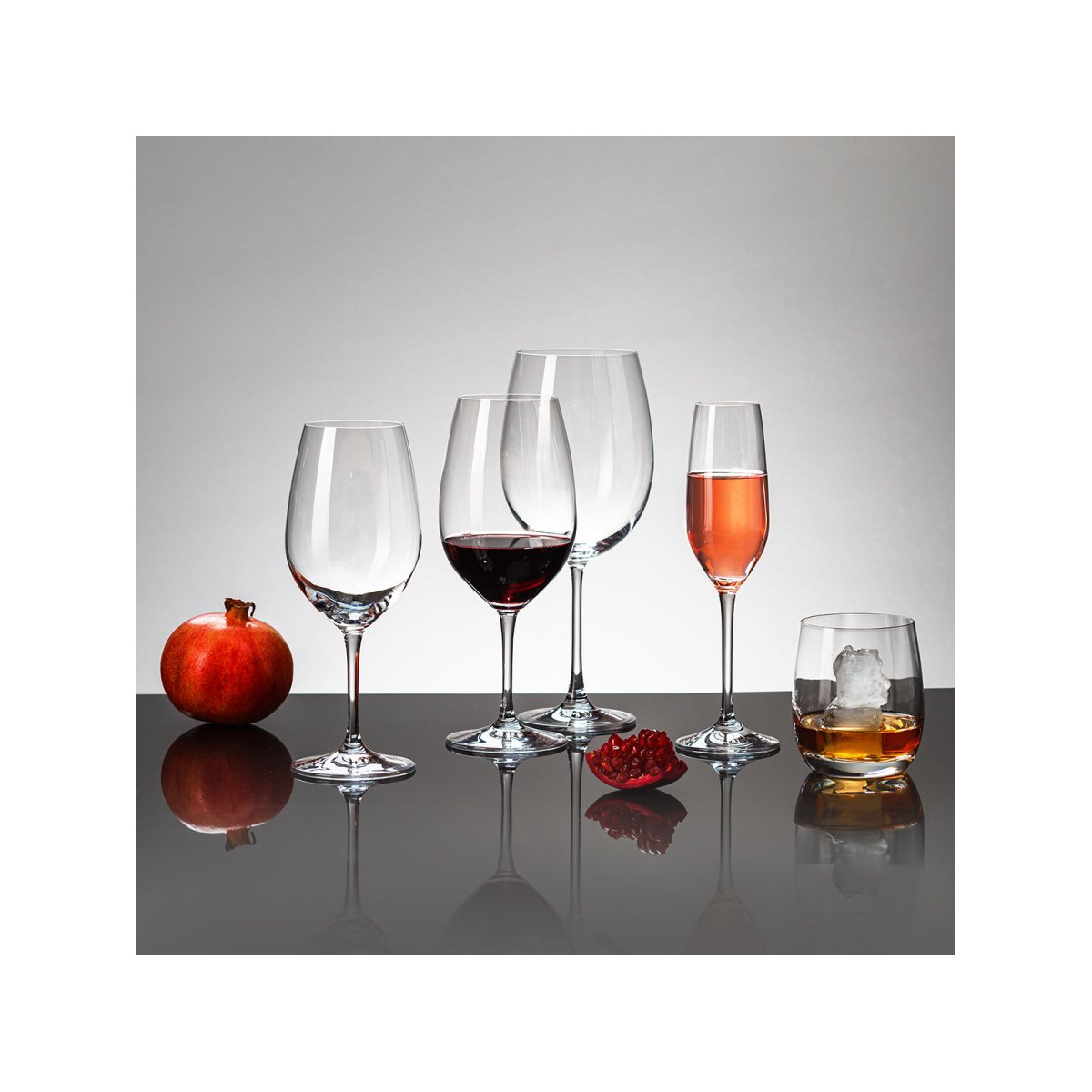 Tumbler Gläser 350 ml 4er Set - Benu Glas Lunasol META Glass