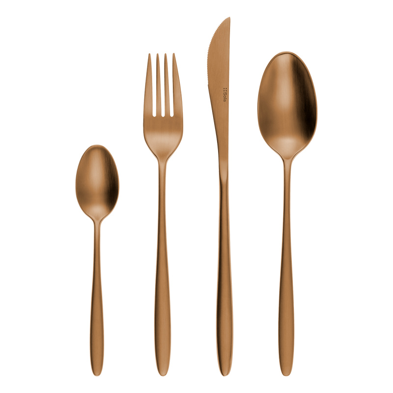 Besteckset 16-tlg. Vivo Roségold | Sola