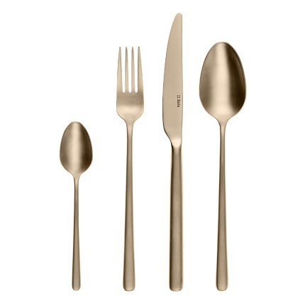 Besteckset 16-tlg. Calgary champagne | Sola