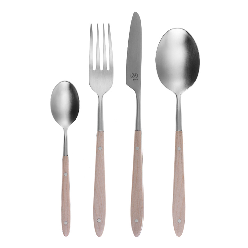 Besteckset 16-tlg. | Gaya Exeter Bistro Maple