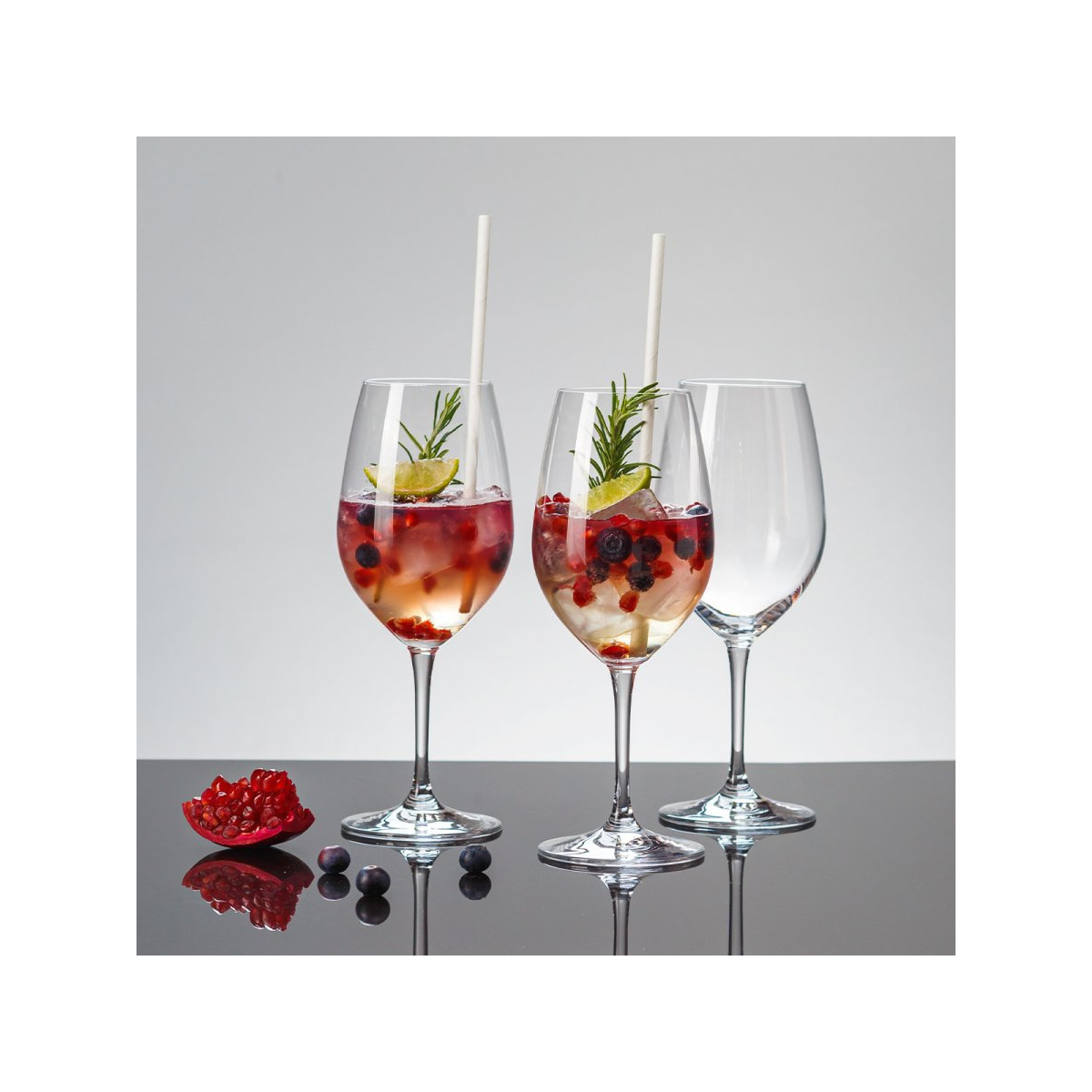 Rotweingläser 650 ml 4er-Set - Benu Glas Lunasol META Glass