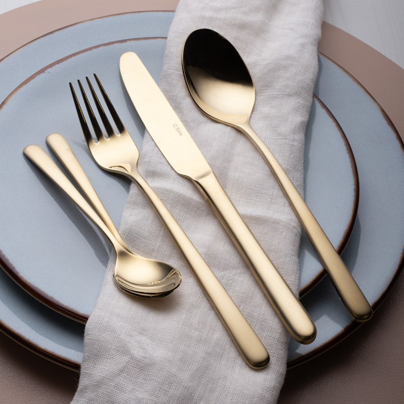 Besteckset 16-tlg. Joy champagne | Sola