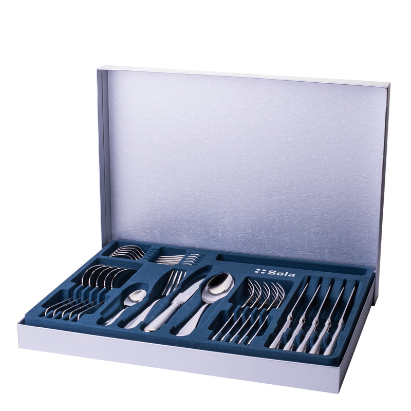 Besteck-Set 24-tlg. Baguette Original – Messer mit kurzer Klinge