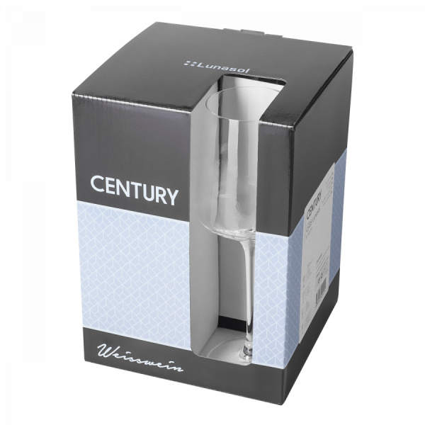 Weißweingläser 400 ml 4er-Set - Century Glas Lunasol