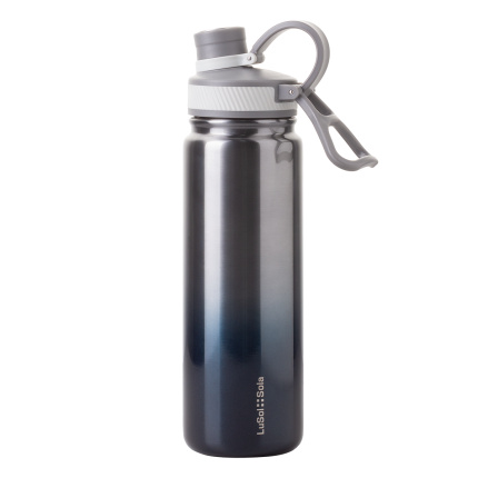 Trinkflasche 850 ml Ombre Blau | to Go Lusol