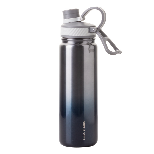 Trinkflasche 850 ml Ombre Blau | to Go Lusol