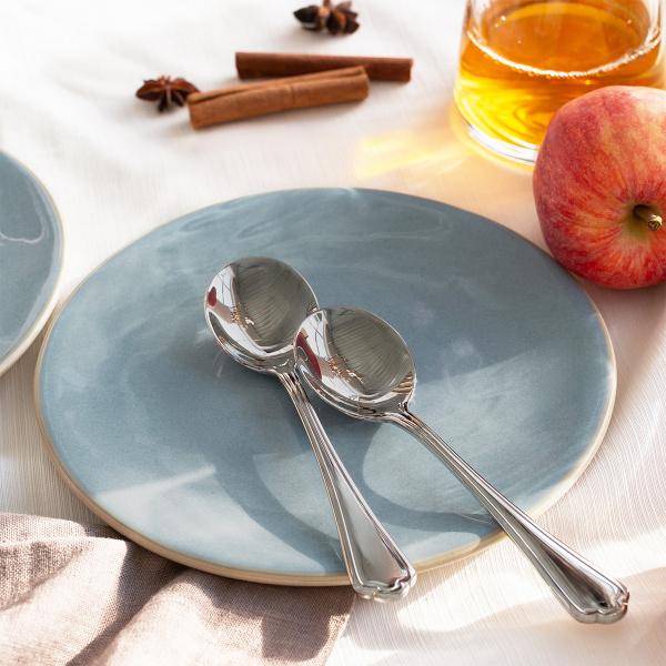 Speiseteller Coupe 22 cm - Gaya Elements Glacial Ice North