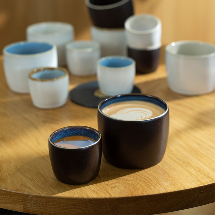 Tasse ohne Henkel 200 ml | Gaya Elements Night Terra