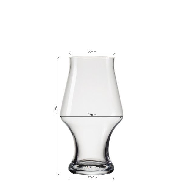 Bierglas 500 ml - Univers Glas Lunasol