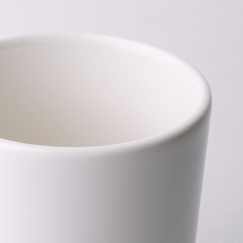 Tasse ohne Henkel weiß 220 ml - Gaya RGB
