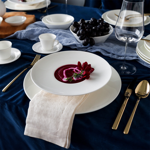 Tiefer Teller gourmet 23,5 cm - Premium Platinum Line