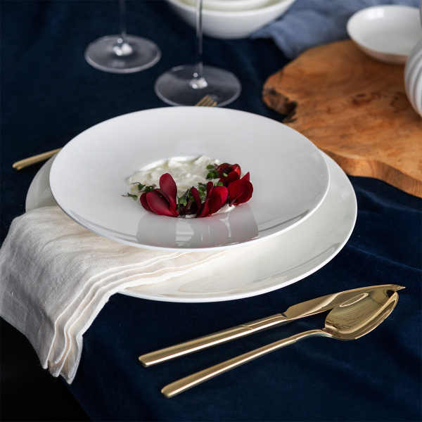 Tiefer Teller gourmet 23,5 cm - Premium Platinum Line