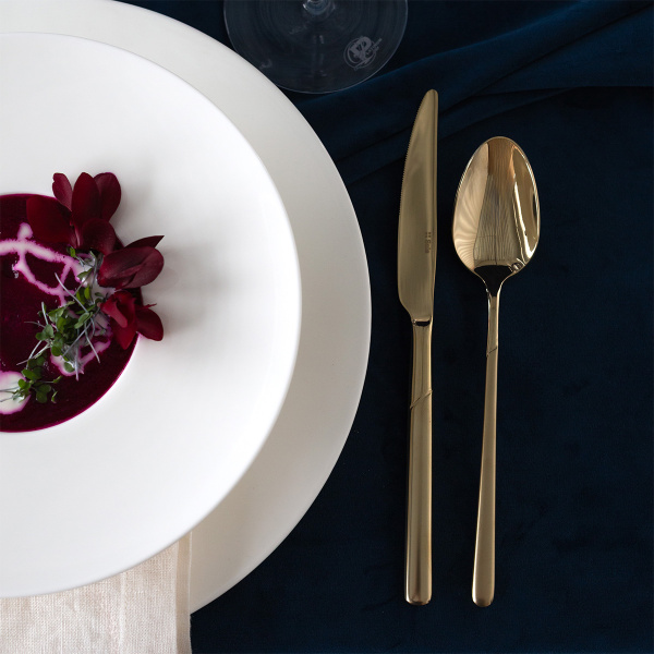 Tiefer Teller gourmet 23,5 cm - Premium Platinum Line