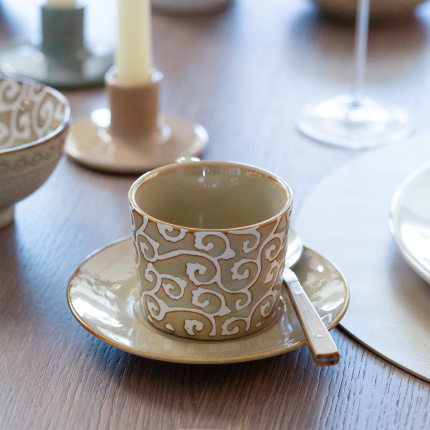 Kaffeeuntertasse ø 14,2 cm | Levante Pearl