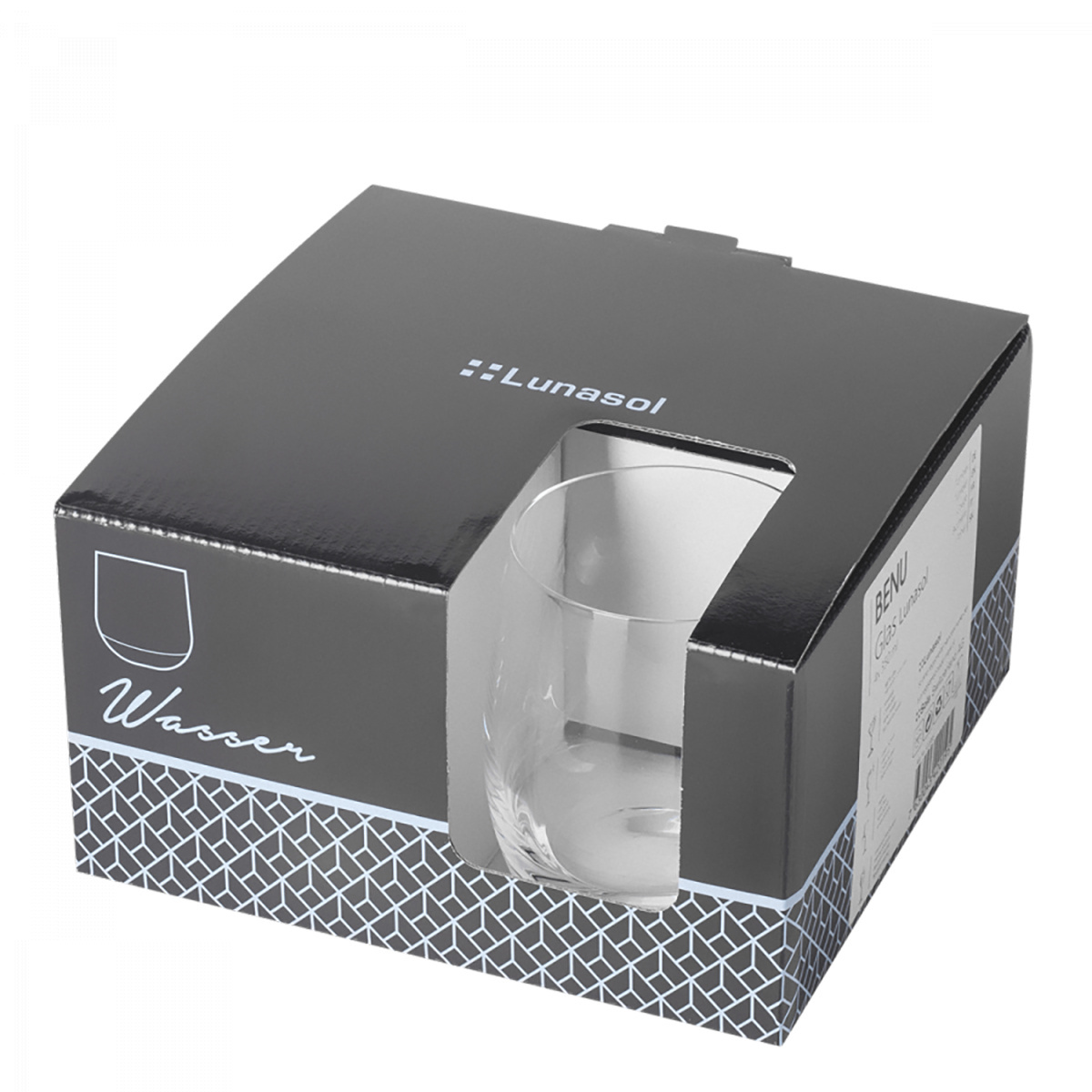 Tumbler Gläser 350 ml 4er Set - Benu Glas Lunasol META Glass
