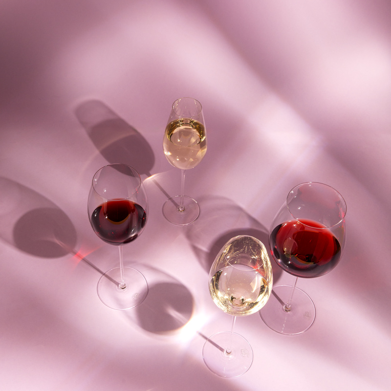 Champagnergläser 300 ml Set 2 Stk. - FLOW Glas Platinum Line