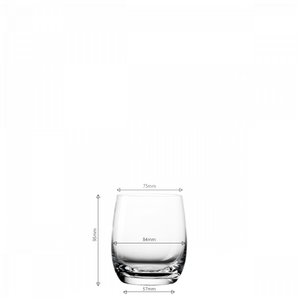 Tumbler Gläser 350 ml 4er Set - Benu Glas Lunasol META Glass