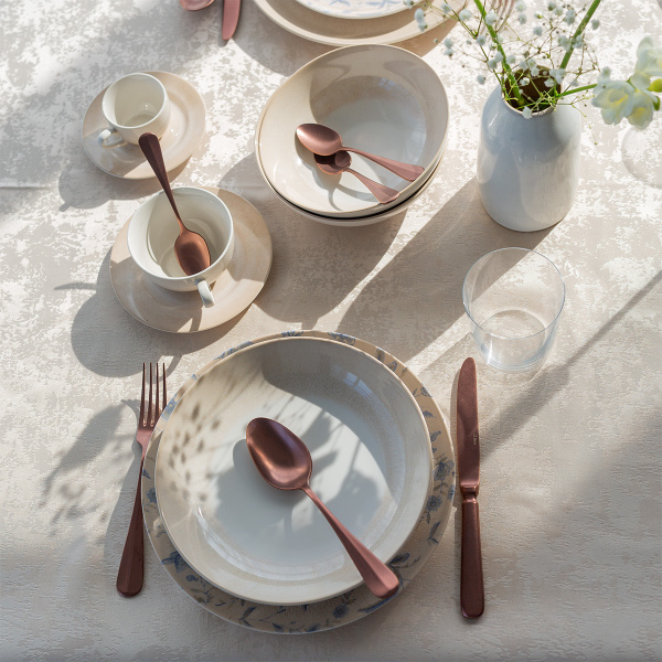 Besteck-Set 24-tlg. - Baguette Vintage Kupfer