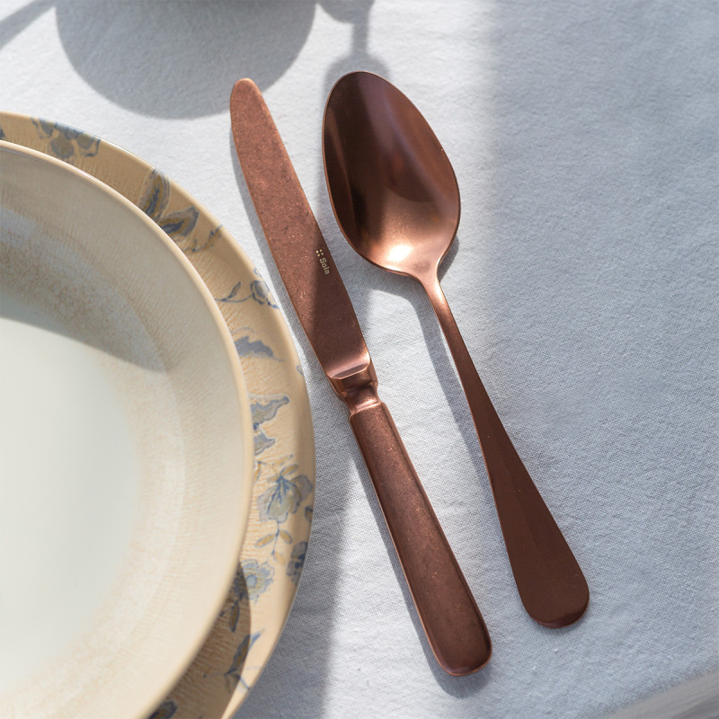 Besteck-Set 24-tlg. - Baguette Vintage Kupfer