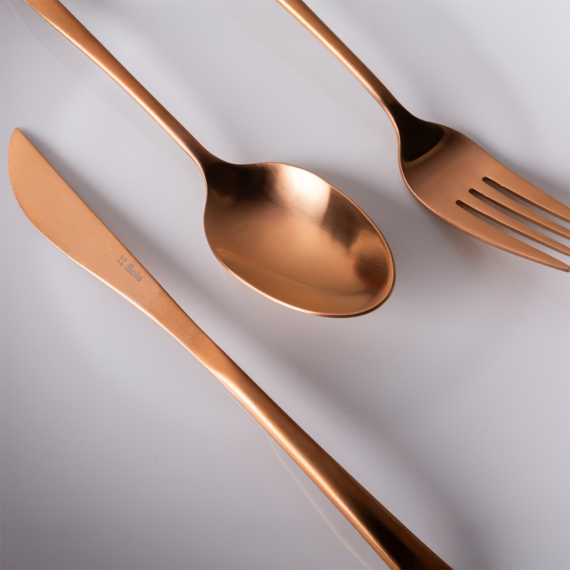 Besteckset 16-tlg. Vivo Roségold | Sola