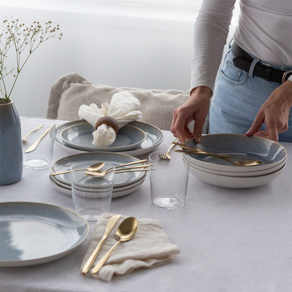 Besteckset 16-tlg. Vivo champagne | Sola