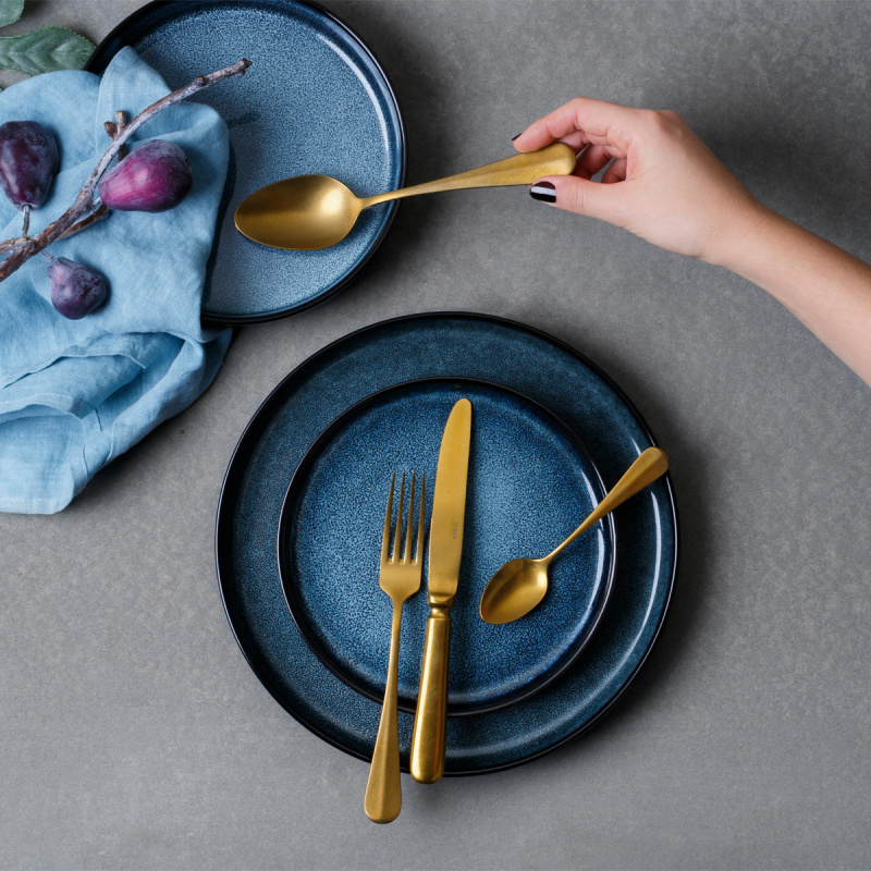 Besteckset 30-tlg. | Baguette Vintage Gold