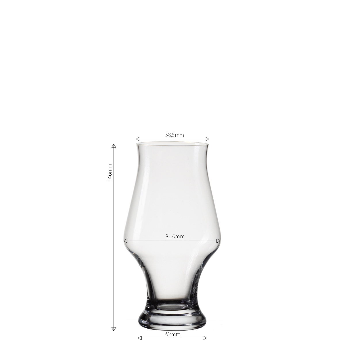 Bierglas 300 ml - Univers Glas Lunasol