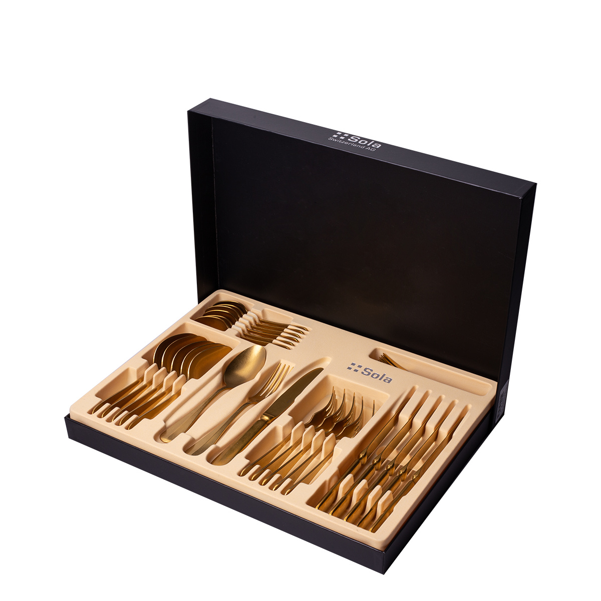 Besteckset 30-tlg. | Baguette Vintage Gold