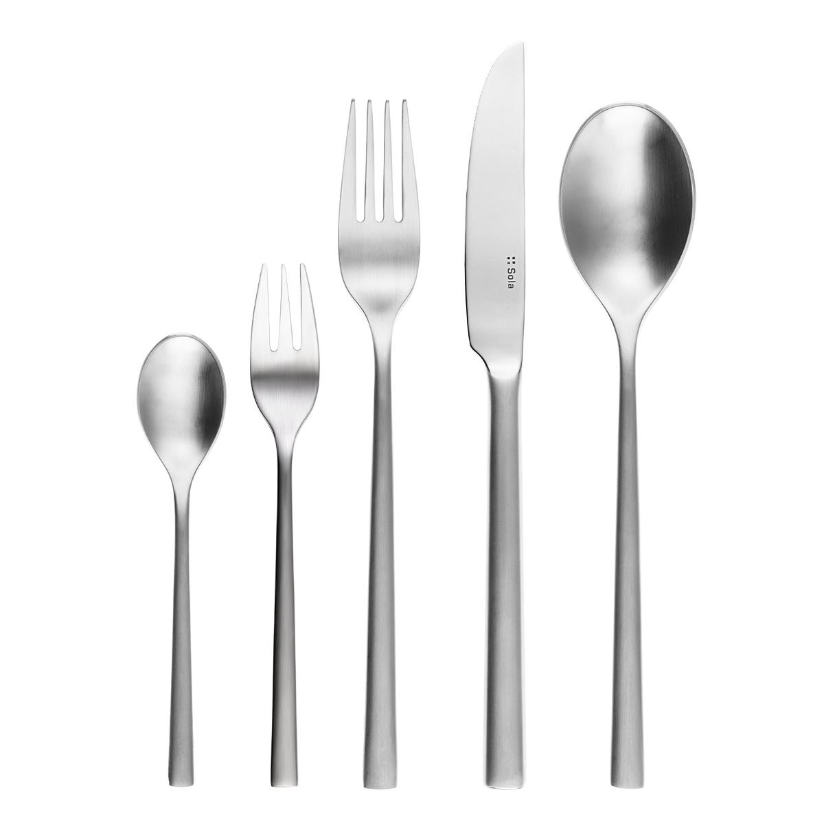 Besteckset 60-tlg. Living matt | Sola Premium