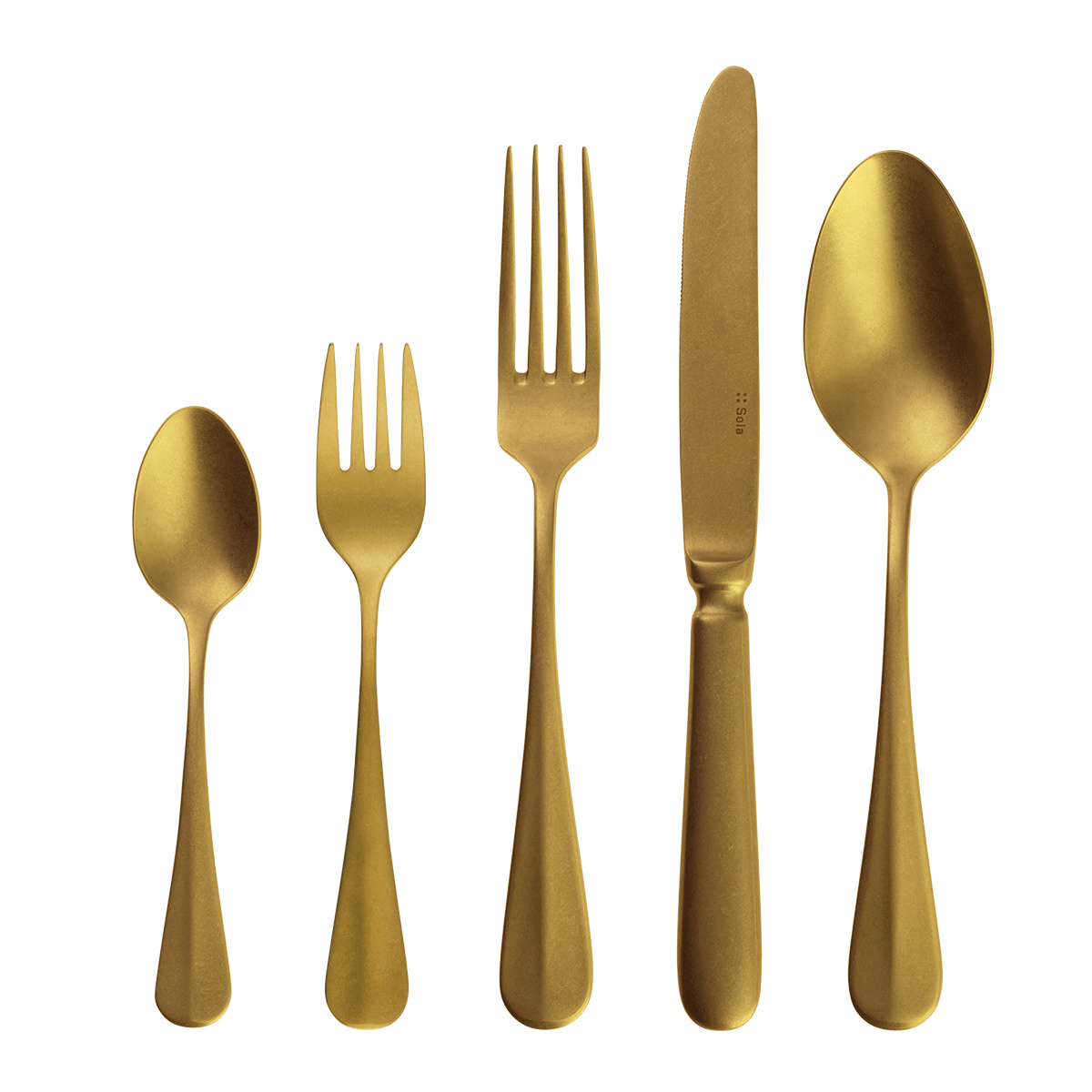 Besteckset 30-tlg. | Baguette Vintage Gold
