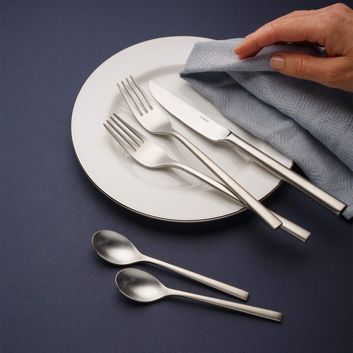 Besteckset 60-tlg. Living matt | Sola Premium