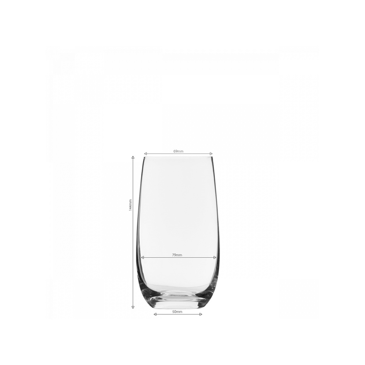 Long Drink 500 ml - Premium Glas Optima